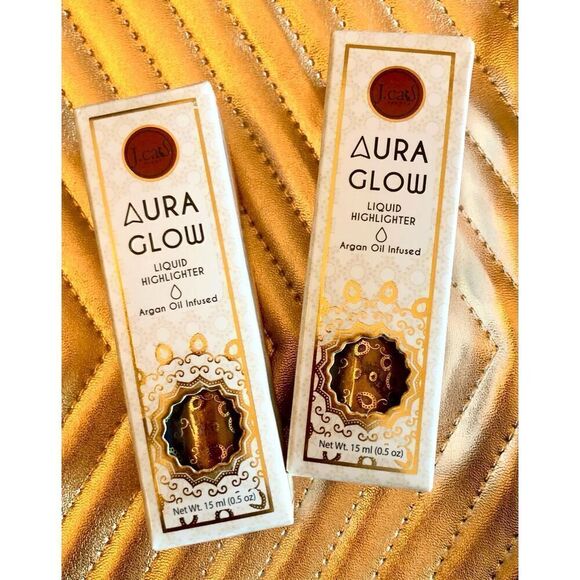 J. CAT BEAUTY - NWTIB - 2-Pack Aura Glow Liquid Highlighter in “Pink Goddess” . - Picture 13 of 14